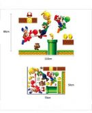 Adesivo de parede do Super Mario (Pronta entrega)
