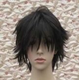 Peruca Preta L Death Note