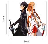 Adesivo de Parede Kirito+Asuna